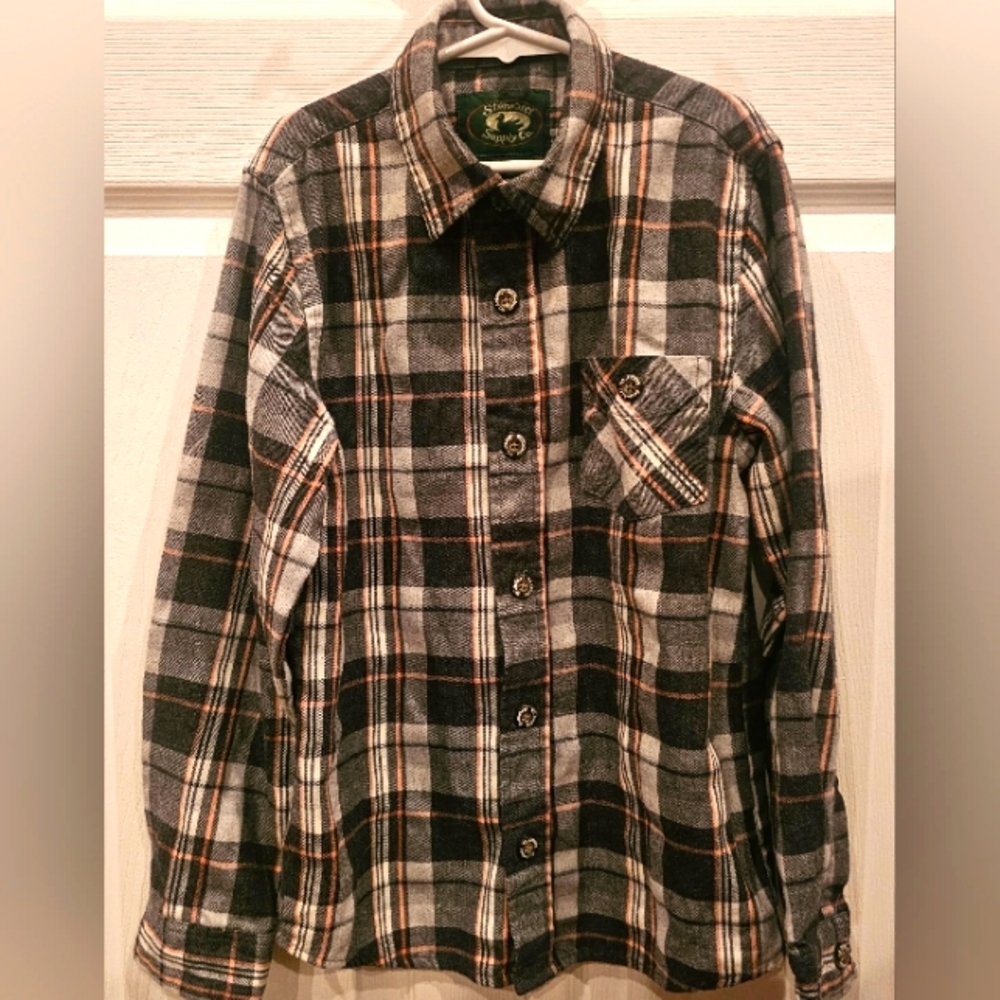 Button Down Flannel Shirt
